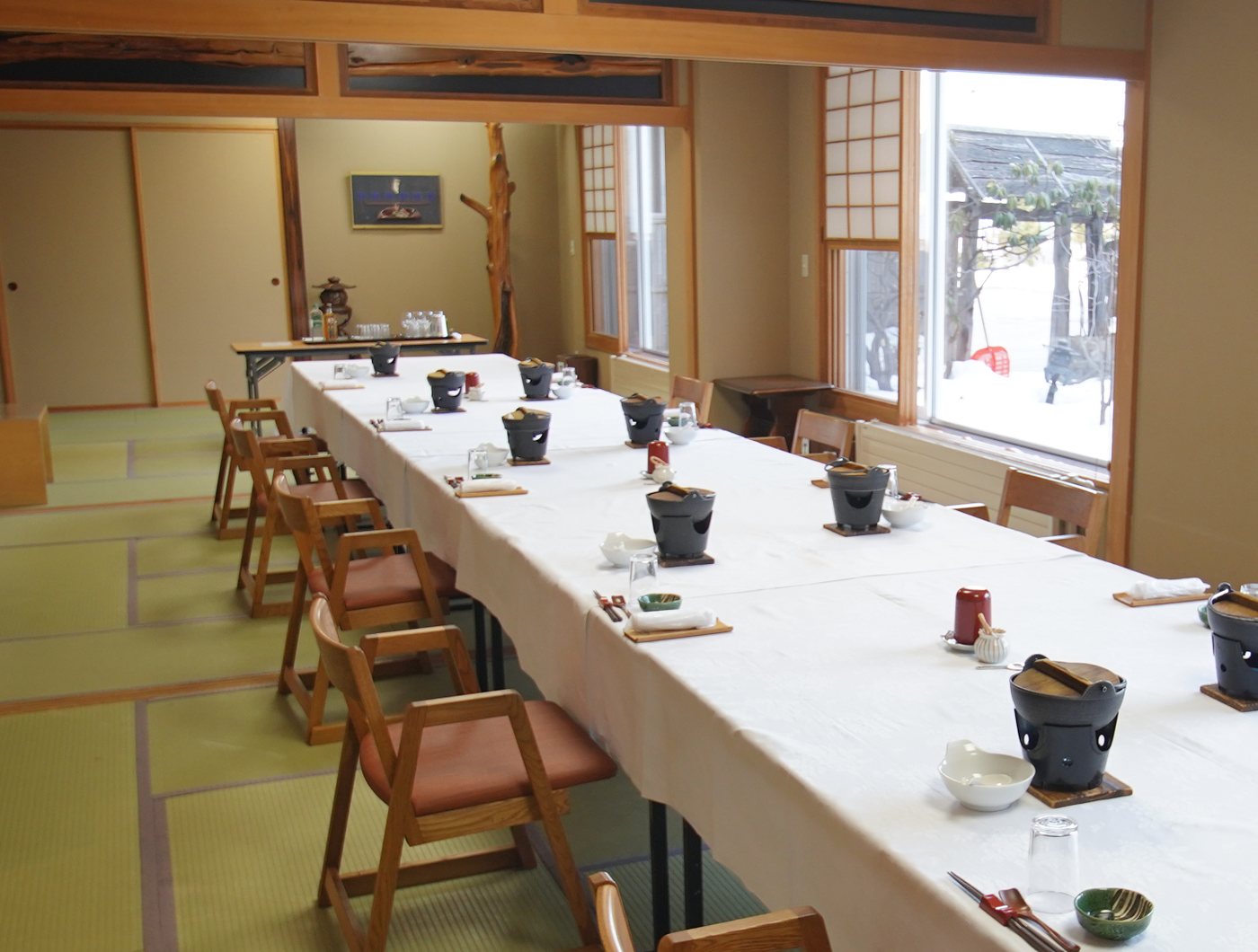 宴会の設え